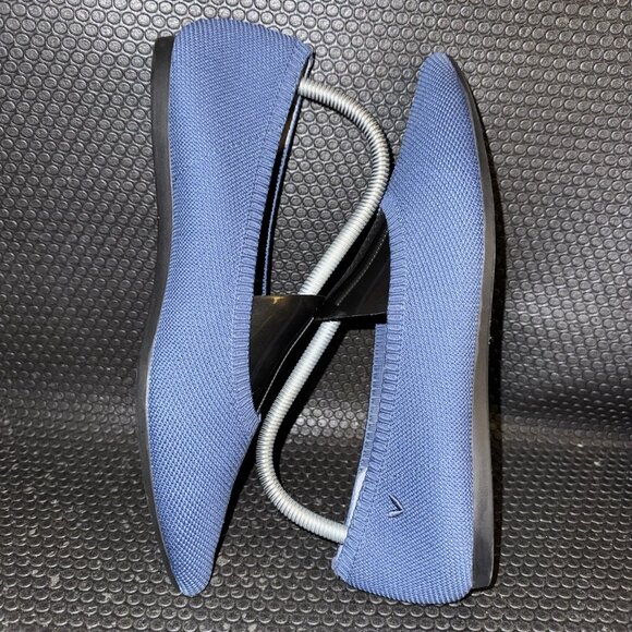 Vivaia Lightweight Aria Walker Blue Comfort Pointed-Ballet Flats 39.5 (8.5) - Picture 4 of 8